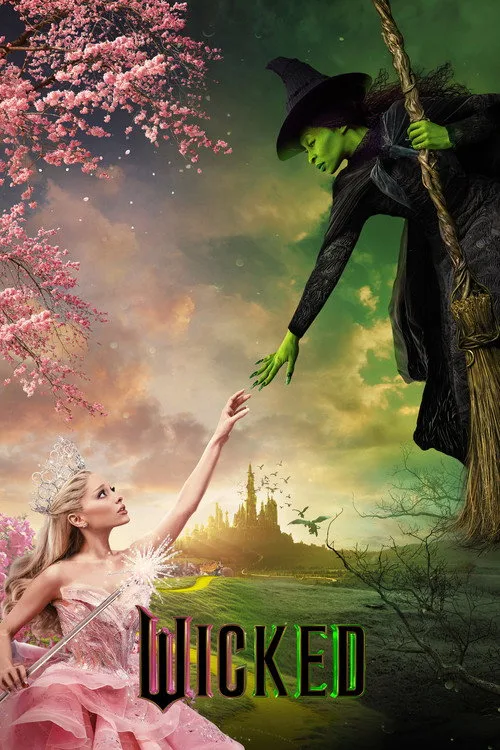 Official theatrical poster for Wicked (2024)