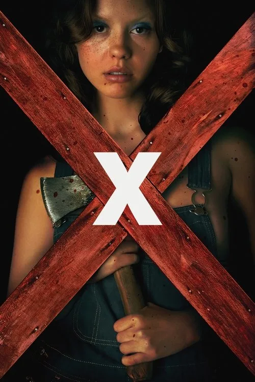 Official theatrical poster for X (2022)