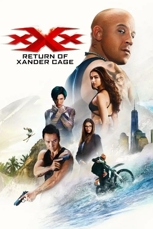 Official theatrical poster for xXx: Return of Xander Cage (2017)